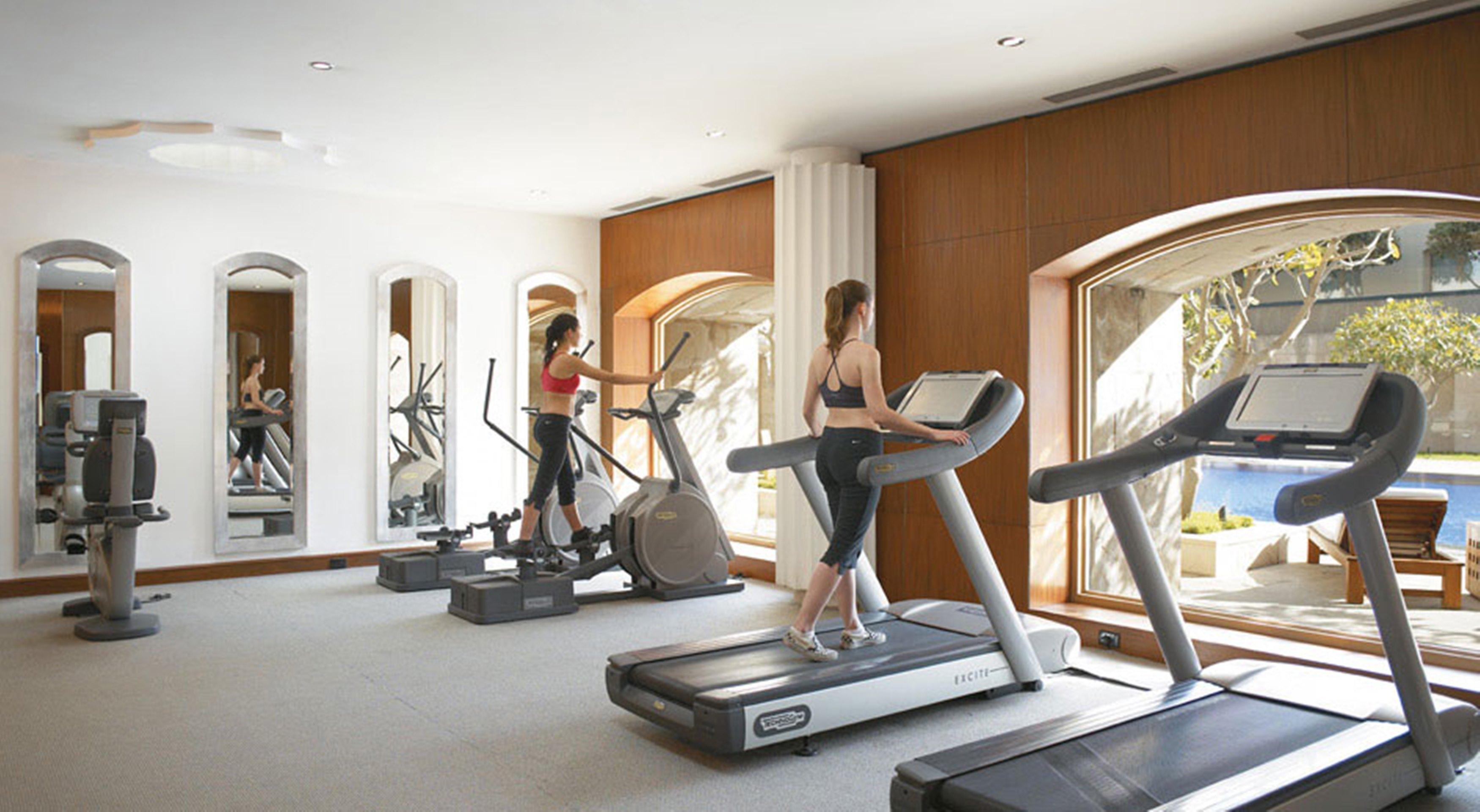 Trident Gurgaon Ξενοδοχείο Εξωτερικό φωτογραφία A gym at a hotel